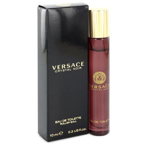 versace crystal noir women eau de toilette rollerball mini|crystal noir Versace perfume.